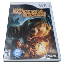 Cabela's Dangerous Hunts 2011 - Nintendo Wii - Complete w/ Manual Tested Working