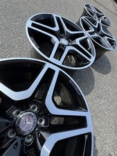 21 Mercedes Gle Gls 63 53 Mle Black Amg Oem Factory Stock Wheels Rims 5x112 22