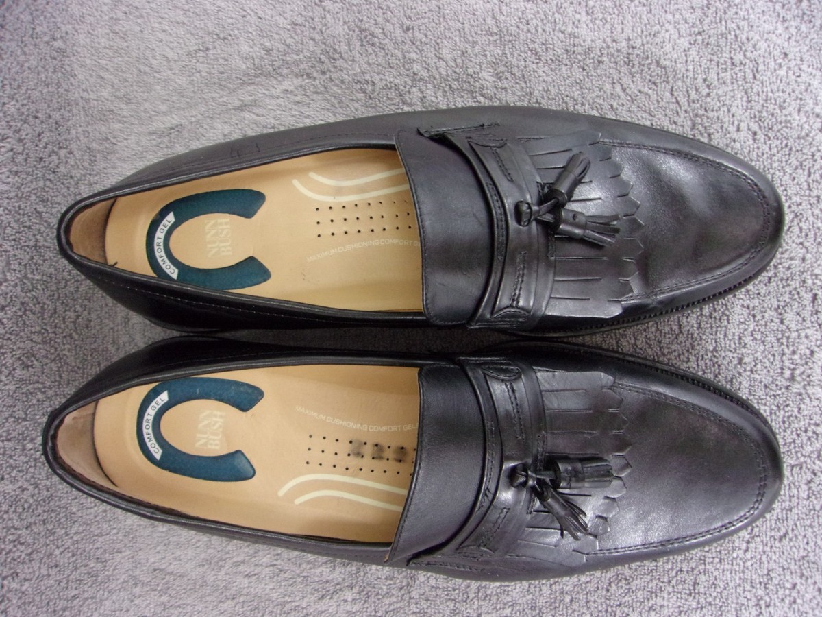 Nunn Bush SZ 10.5 Classic Brown Leather Kilt & Tassel Loafer Dress Office Casual NUNN BUSH SZ 10.5M mens Brown leather weave | Mercari main image 2