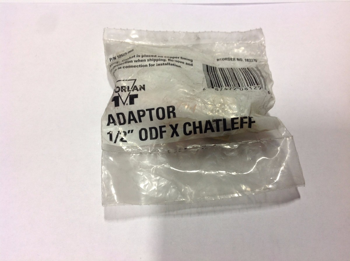 Discount HVAC~ SV-183370 - Sporlan Chatleef Adapter 1/2