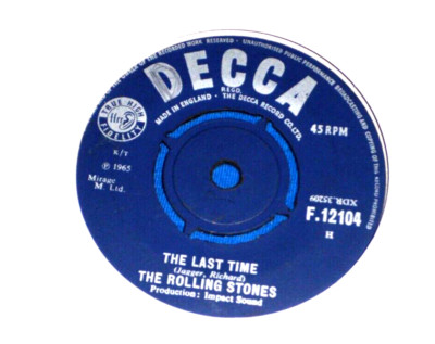 THE ROLLING STONES - THE LAST TIME - PLAY WITHN FIRE -  DECCA - EX.1965
