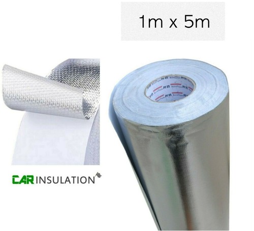 1mm Selbstklebendes Auto Glasfasertuch Wohnmobil Thermofolie GFMAX 1m x 5m  - Bild 1 von 6