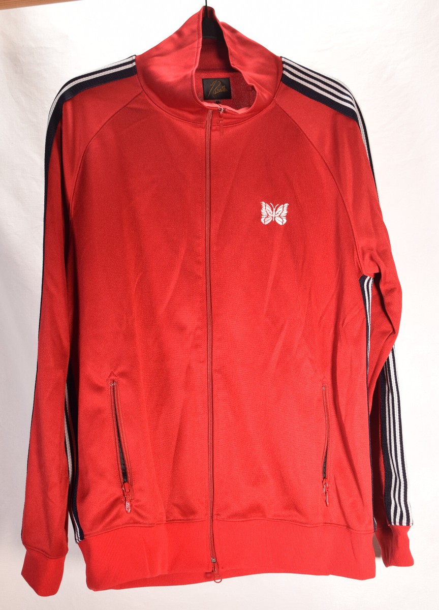 Needles Mens Track Jacket Red XL | eBay