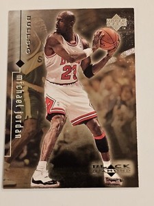 1998,Upperdeck, Black Diamond, Michael Jordan #10