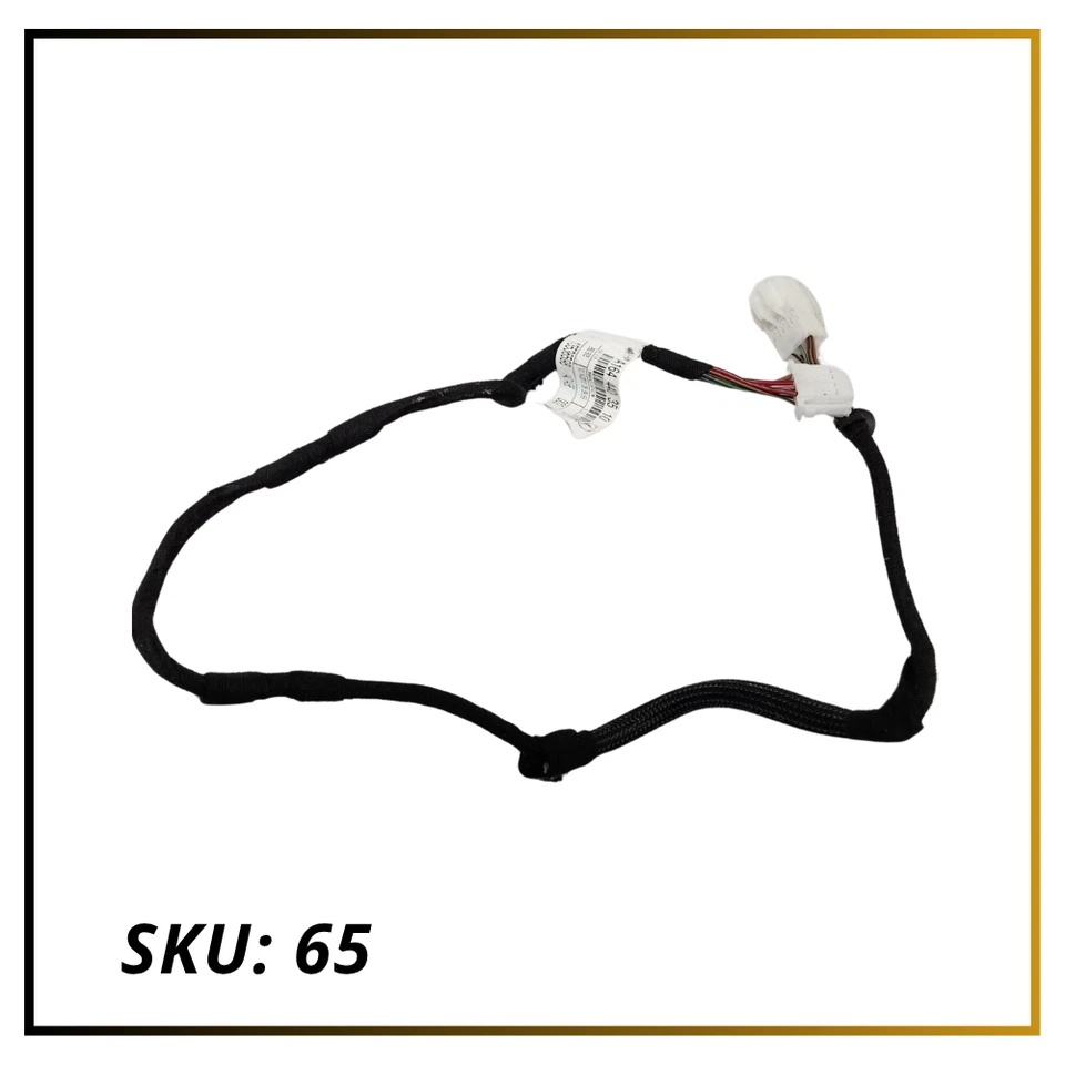 07-16 Arnés de cableado del respaldo del asiento trasero Mercedes-Benz GL450 OEM A1644403510 Foto 2 de 4