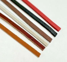 3/16"x72" WIDE Leather Lace Shoelace Boot Cord Strap Glove Repair String