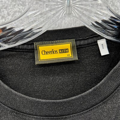New Kith Treats Cheerios Powerful Shirt Mens XS Relaxed Black 