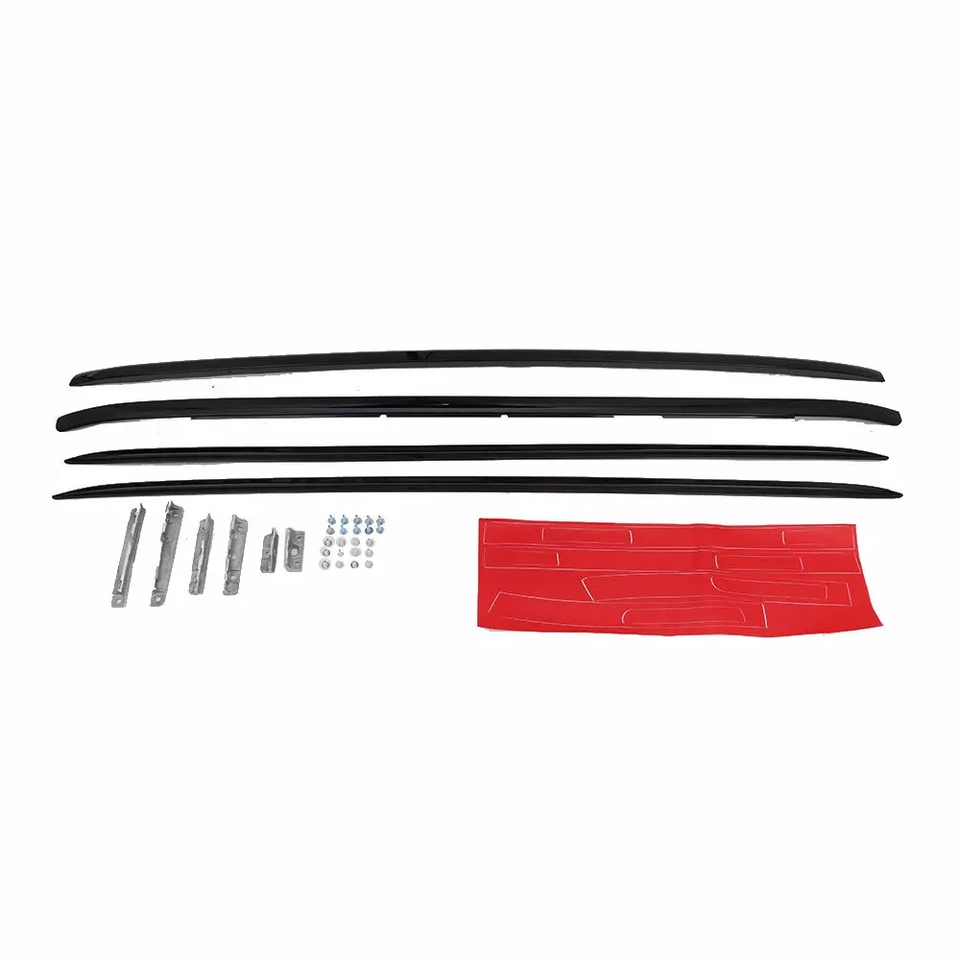 Equipaje portaequipajes de techo lateral negro para Land Rover Range Rover Sport 2014-2022 Foto 2 de 4