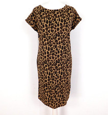 Next Leopard Print T-Shirt Dress Size 6 
