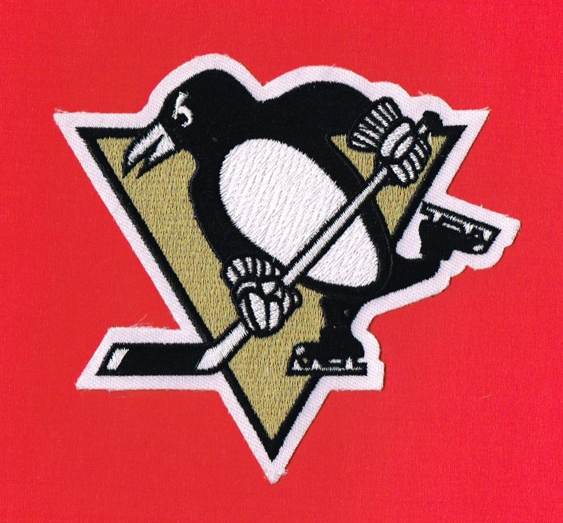 PITTSBURGH PENGUINS Hockey EMBROIDERED Logo NHL PATCH