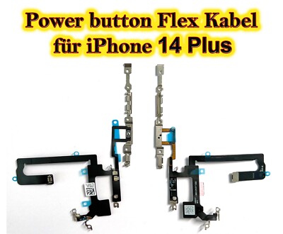 Für iPhone 14 Plus Power Button Flex Kab el An Aus Ein Taste i14 On Schalter + f