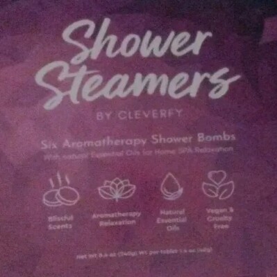 Shower Steamers By Cleverfy 6 Aromatherapy Shower Bombs w/Essential Oils