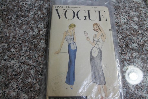 A Vintage Vogue 1930,40,50,60s Mujer Costura Patrón Vestido Maternidad Traje Falda - Imagen 8 de 22