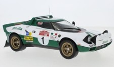 Model rally car Lancia Stratos HF Munari San Remo 75 IXO Diecast 18RMC061A 1:18