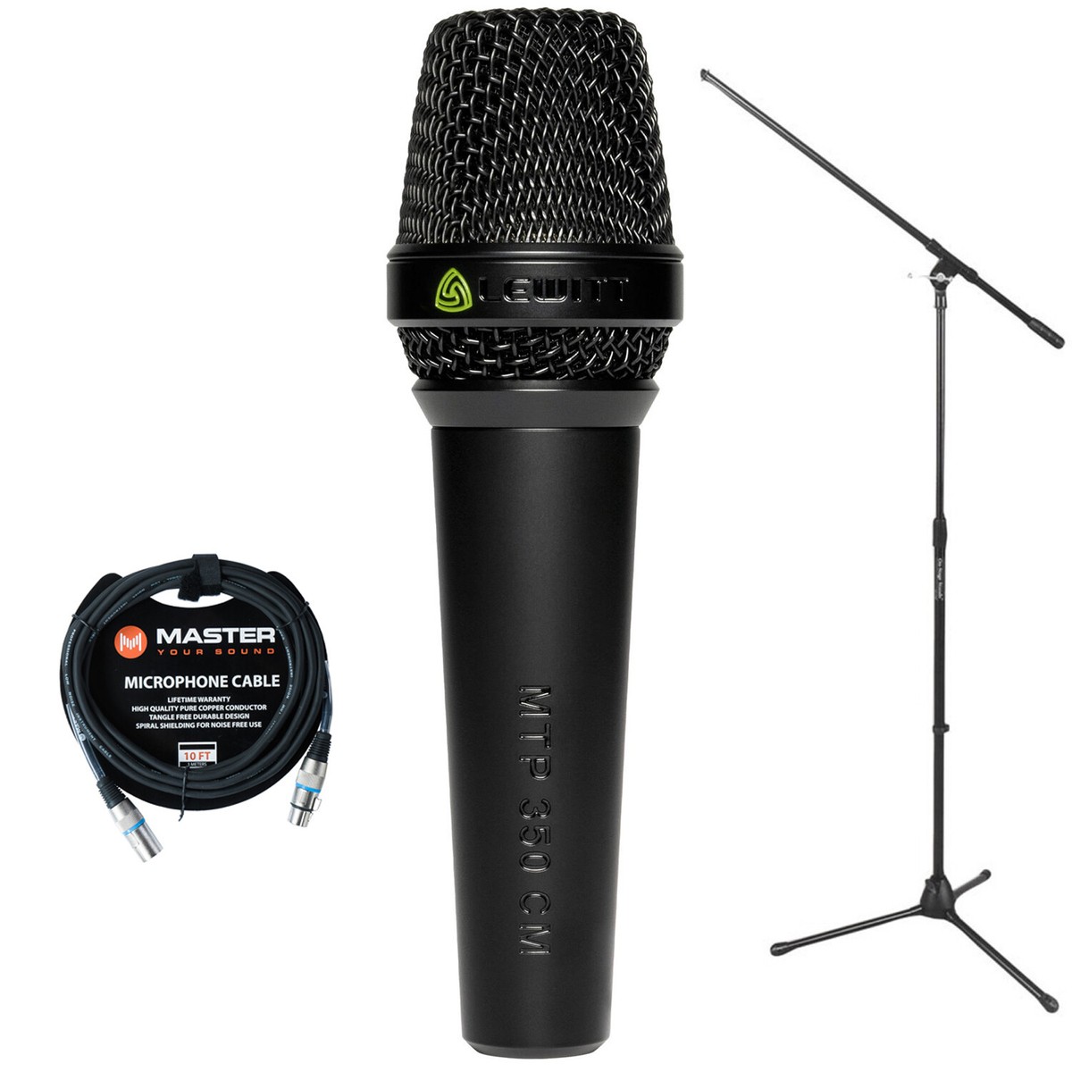 Lewitt MTP 350 CM Cardioid Condenser Live Vocal Microphone w Lewitt MTP 350 CM Cardioid Condenser Live Vocal Microphone w
