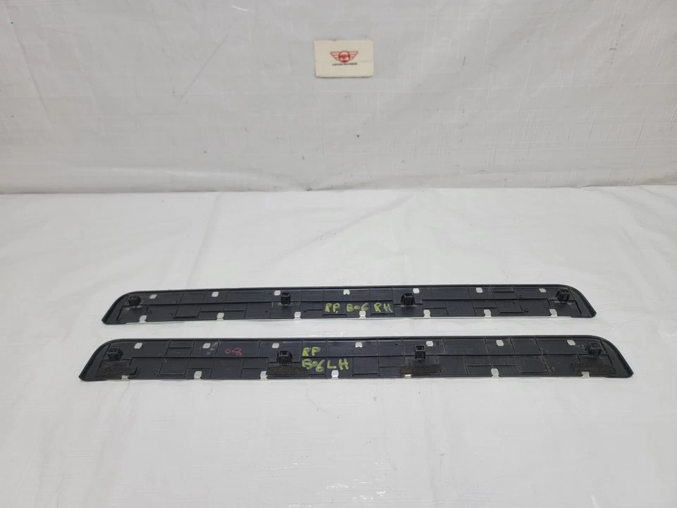 2008-2012 Infiniti EX35 Front Right & Left Side Kick Plate & Sill OEM 769B11BA0A - Image 4 of 4