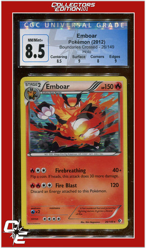 Emboar graded CGC 8.5 for sale on eBay