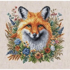 Fox Among Flowers - Cross Stitch Kit AVA P123