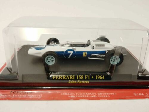 Altaya diecast Ferrari 158 F1 #7 John Surtess World Champion 1964 1/43 LAF1425 - Foto 1 di 1