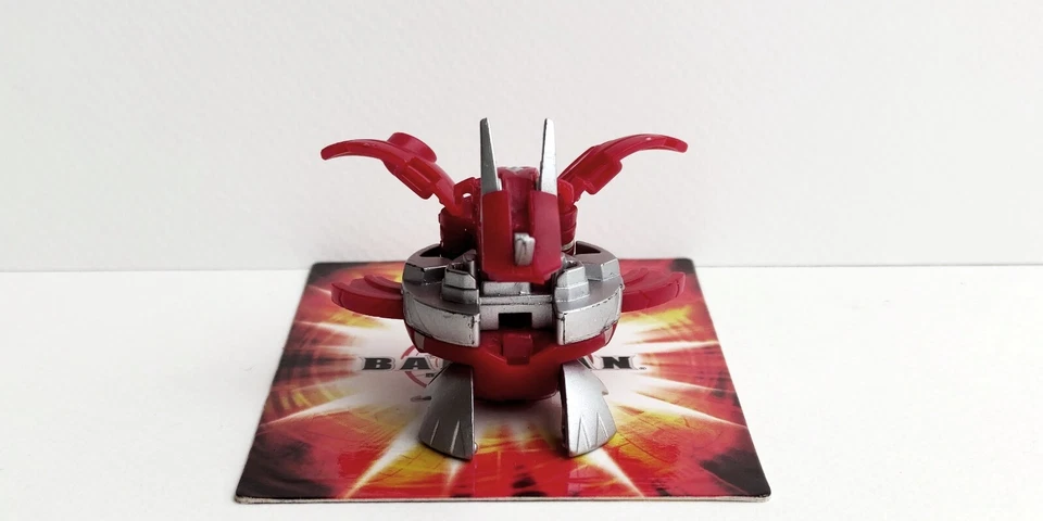 HTF BAKUGAN BakuEvolutions Pyrus NEO DRAGONOID Mechtanium Surge Spin Master/SEGA - Image 3 of 4