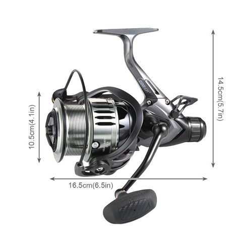 Spinning Fishing Reel Spool Fishing Reel Carp Reel Spool Reel Fishing Tackle FR - Photo 9/9