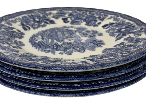 Royal Wessex Churchill Chelsea 8" Ceramic Plates Set Of 4 England P10127 - Picture 3 of 8