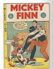 MICKEY FINN #10 -LANK LEONARD-BO-FRANK BECK-ORIENTAL BOY 1947
