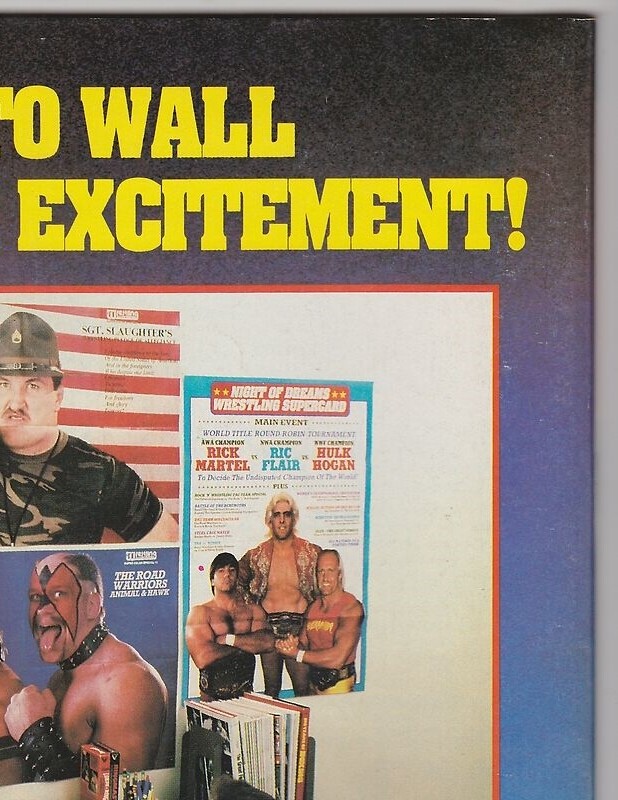 週刊誌 AXS The Wrestler Magazine January 1987 Hulk Hogan Bobby Heenan