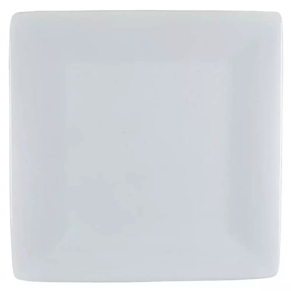 White square top appetizer plates