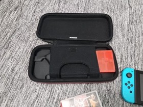 Nintendo Switch HAC-001(-01) 32GB Console Bundle W/ Case, Dock, Game & More