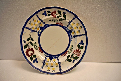 Antike Copeland Garrett Spode Gaudy Welsh Alba Platte 10 Zoll 1840er Keramik ''R2