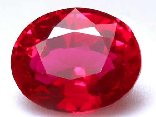 Rubis Naturel De Birmanie 8,30 Carats - Pierre Taillée, Traitée Par Chauffage, Qualité Excellente