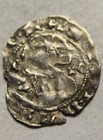 Original Silver coin BULGARIA IVAN STRATSIMIR Cross/Christ Gospel 1356AD GROSSO — photo 2