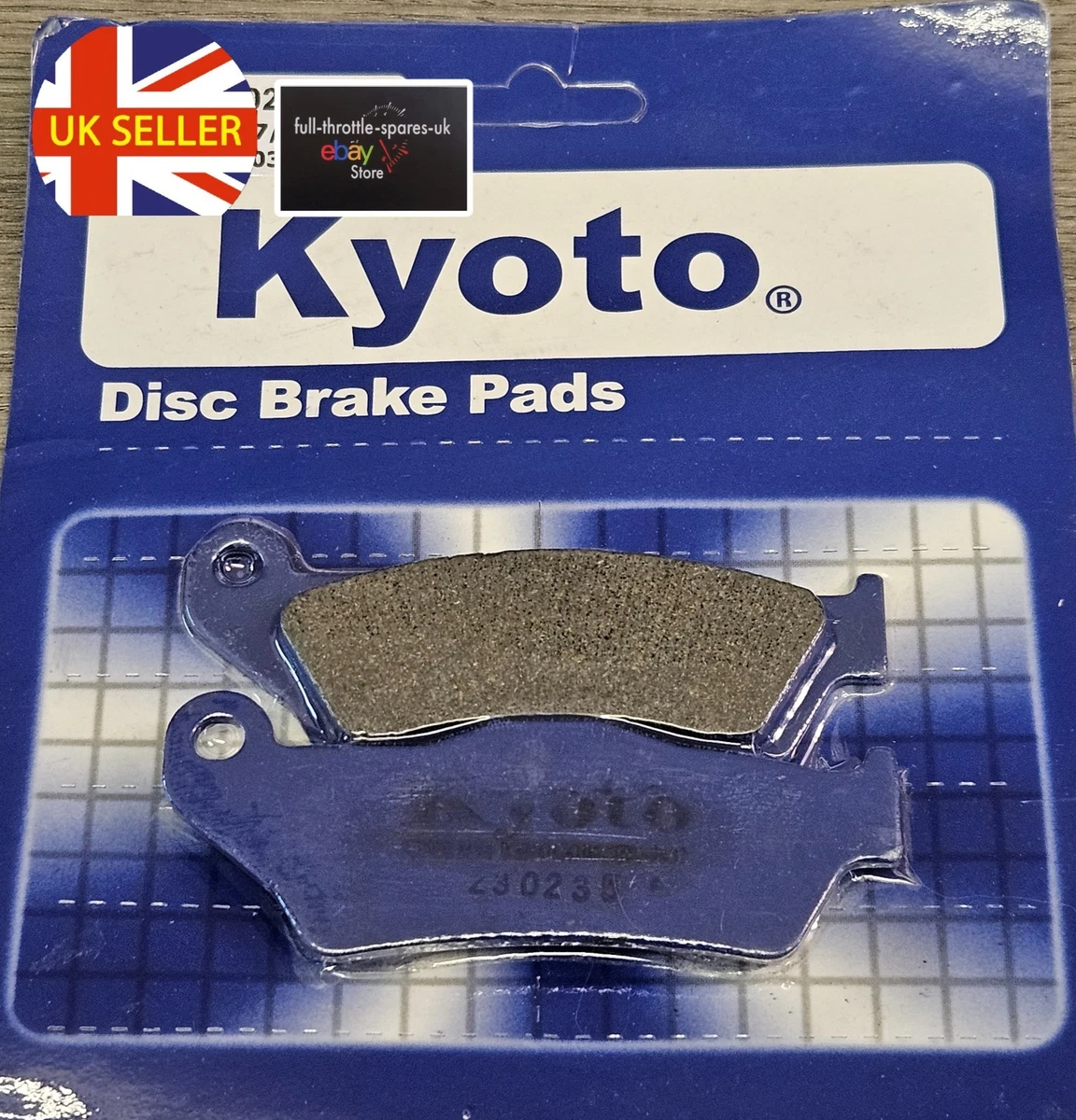 fits: KSR-MOTO TW 125 SM 2015-2017 NEW FRONT BRAKE DISC PADS UK