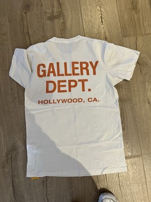 Gallery Dept. Souvenir T-Shirt Cream/Orange