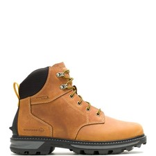 Wolverine Forge Work Usprg Waterproof 6" Mens Brown Work Safety Boots