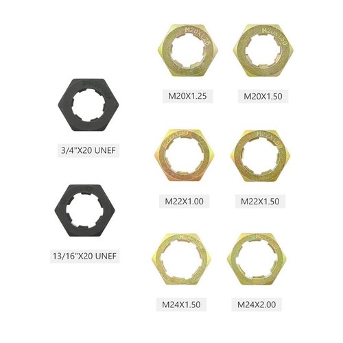 Axle Spindle Rethreading Tool Set Metric Thread Chaser Set Tool Set Metric Pcs S - Picture 10 of 10