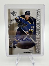 2024-25 SP Rookie Authentics Zachary Bolduc #117 Gold Signatures /25 (AU, RC)