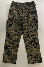 US Marine MCCUU Woodland Marpat Trousers Pants USMC Military Medium Short