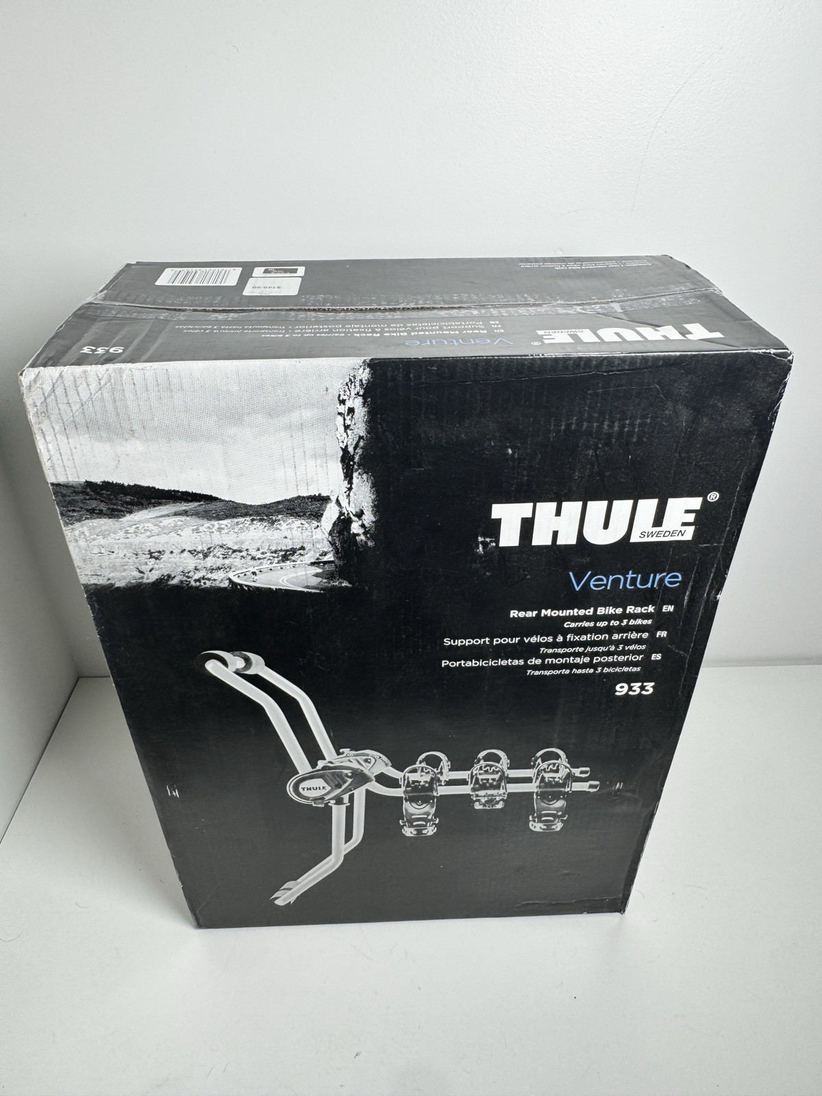 Thule 933 933X 7962612 Trunk Mount Bike Rack Black for Cars 