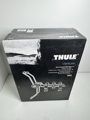 Thule 933 933X 7962612 Trunk Mount Bike Rack Black for Cars Holds 3 Bikes
