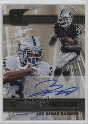 2022 Panini Chronicles Essentials /199 Zamir White #ESS-ZAW Rookie Auto RC 0vc5