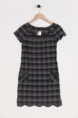 Tom Tailor Kleid Damen Dress Damenkleid Gr. XS Grau #q1sy09o