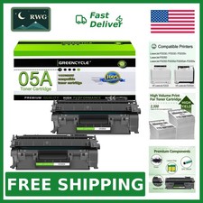 05A CE505A Black Toner Cartridge Compatible for HP LaserJet P2035 2 Pack
