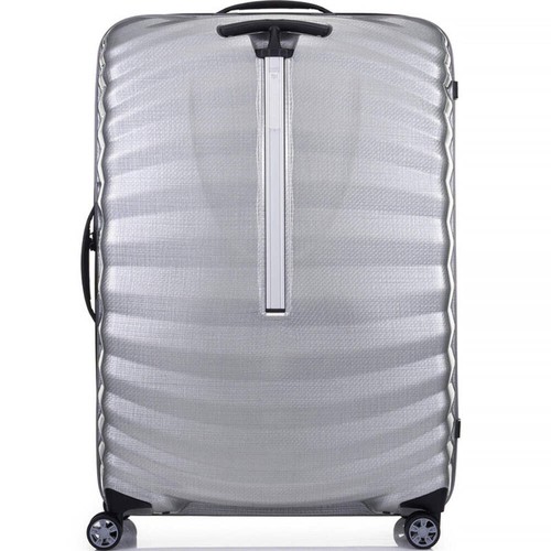 Samsonite Lite-Shock Sport Extra Large 81cm Hardside Suitcase Silver 49858 - Picture 3 of 9
