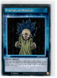 Premature Material SBC1-ENS20 Speed Duel: Streets of Battle City 1st Edition Common