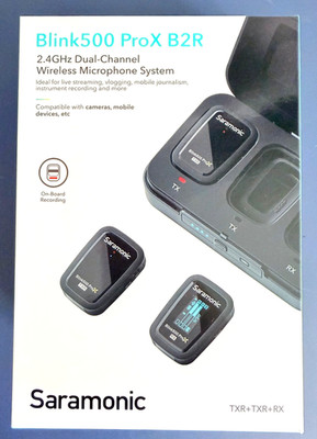 Saramonic Blink 500 ProX B2R 2-Person Wireless Clip-On Mic Kit - New unopened