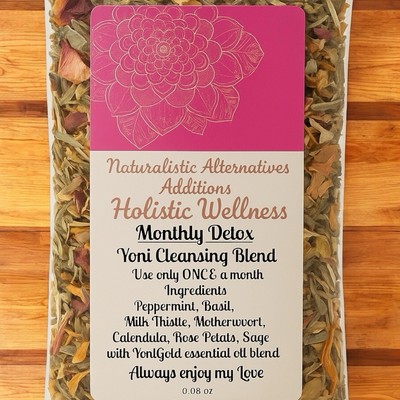  Yoni Monthly Detox Cleansing Herbal Blend