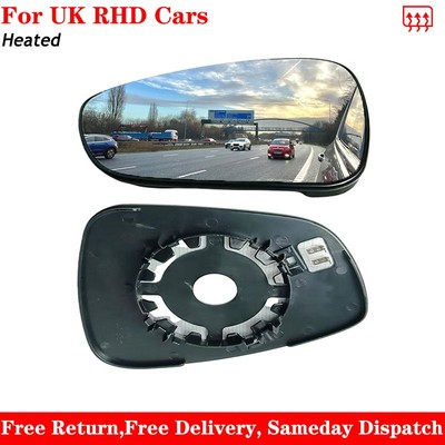 For Citroen C3 Aircross 2018-2025 Heated Wing Mirror Glass Right Driver Side