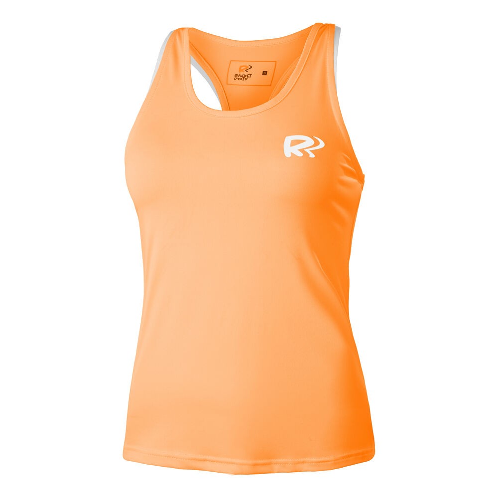 Ракетка Roots Damen Teamline Tank безрукавка оранжевого цвета XS 3290₽